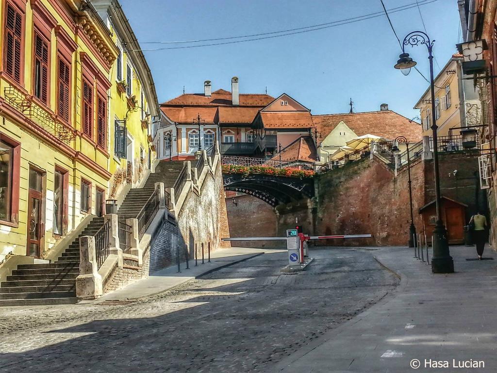 Zum Weissen Lamm Residence Sibiu Exteriér fotografie