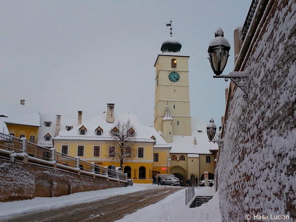 Zum Weissen Lamm Residence Sibiu Exteriér fotografie